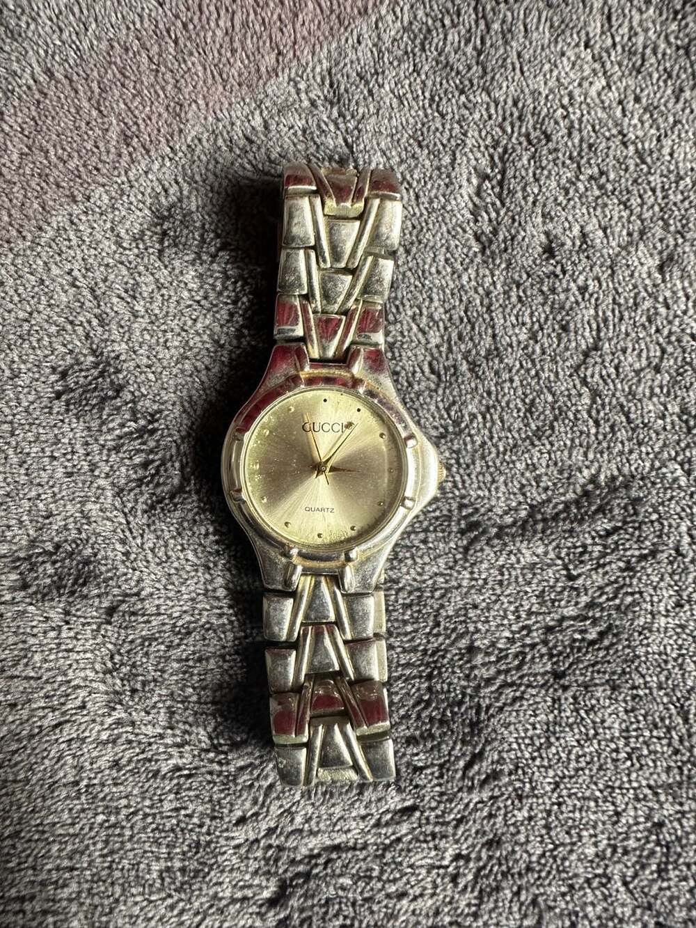 Vintage Gucci Women's Quartz Two-Tone Bracelet Watch